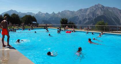 Flat in Nendaz Near Ski Slopes & Cable Cars