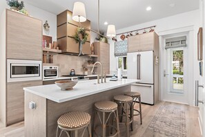 House, Multiple Beds (Dreamy Afterdune) | Private kitchen | Oven, toaster - Dreamy Afterdune (Santa Rosa Beach)