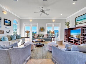 House, Multiple Beds (Carried Away) | Living area | TV - Carried Away (Santa Rosa Beach)