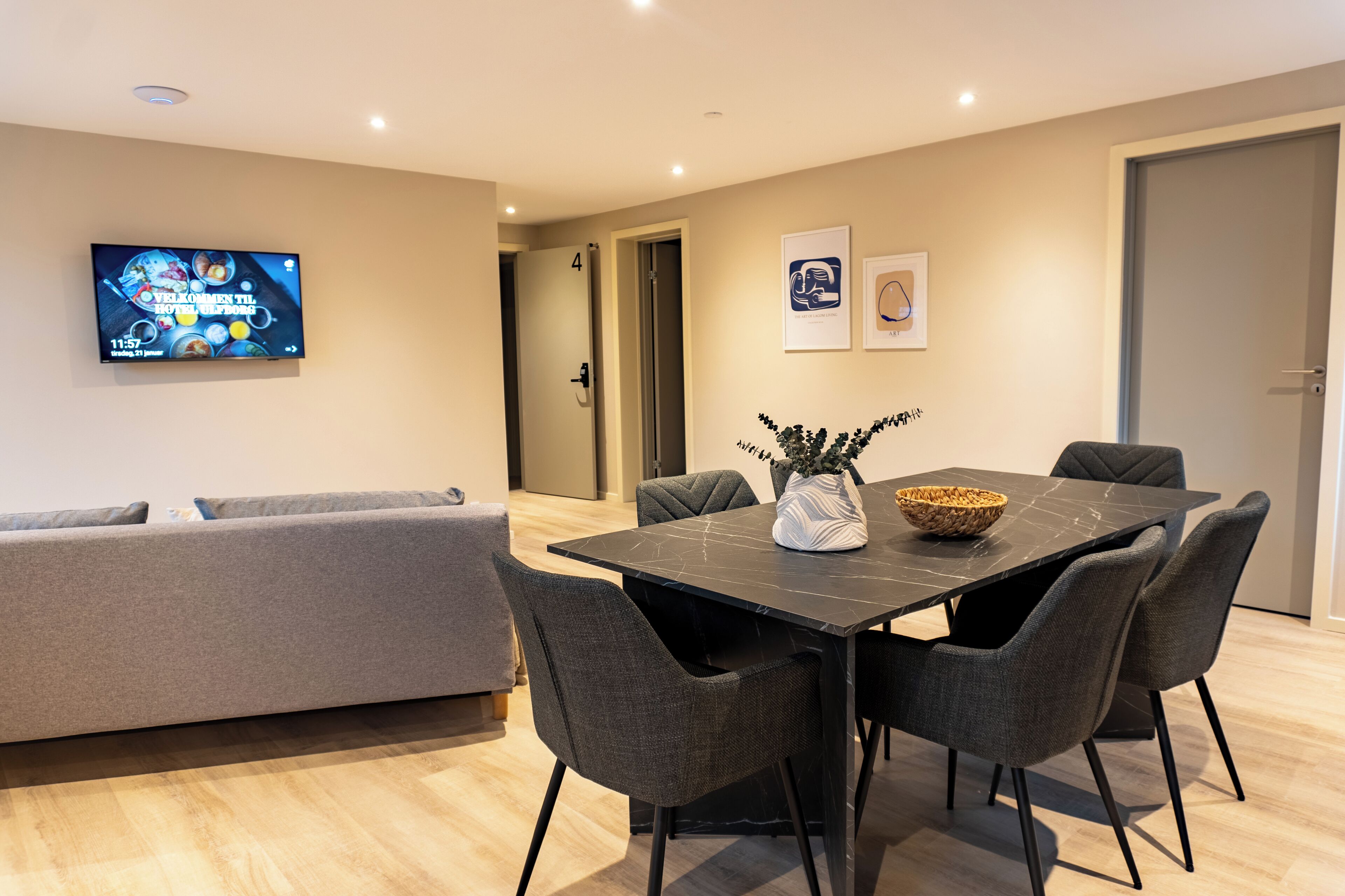 Apartamento | Área de estar | TV de tela plana