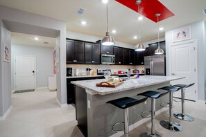 Fridge, microwave, oven, stovetop - Brand New Home! Private Pool & Game Room 212681! (Clermont)