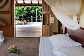 4 bedrooms, iron/ironing board, travel crib, WiFi - Villa Coccoloba 4 air-conditioned bedrooms and a beautiful sea view with pool (Capesterre-de-Marie-Galante)