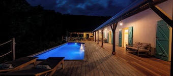 Villa Coccoloba 4 air-conditioned bedrooms and a beautiful sea view with pool