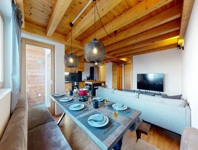 Spacious Apartment With Balcony