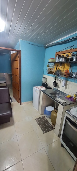 Private kitchen - Studio on the Beach (Itapuã Salvador)