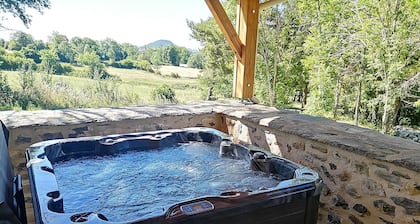 Le Refuge de Jorance and its spa 