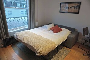 1 bedroom, iron/ironing board, internet, bed sheets - Temple Bar 1BDR Large Newly Upgraded Sleeps 4 (Dublin)