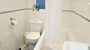 Towels, soap, toilet paper