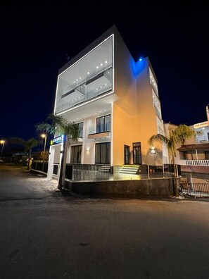 Façade de l’hébergement