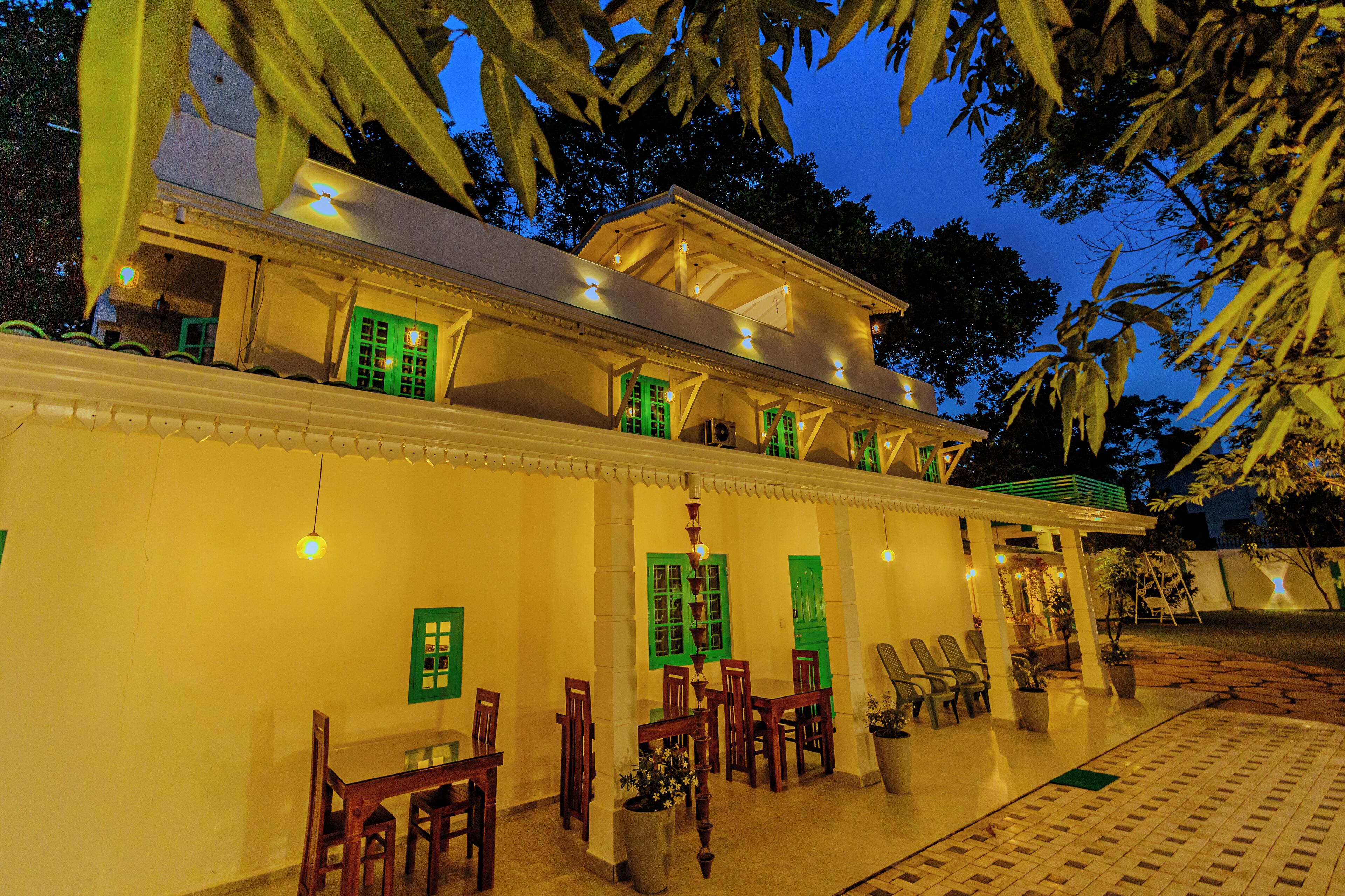 Fachada de la propiedad