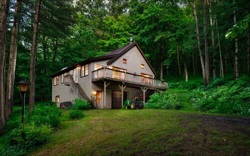 Cozy, quiet Cabin near Kickapoo River & Wildcat Mountain. Perfect for fisherman.