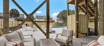 3 Night Minimum! Spacious 1st Season Home w/ Heated Pool, 4 Kings & Double Bunk