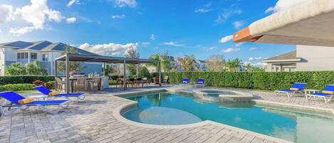 Una piscina climatizada