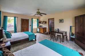 1 bedroom, iron/ironing board, Internet, bed sheets