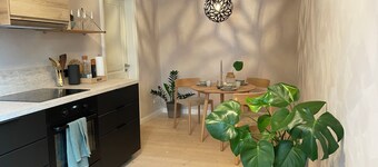 Stylish Hygge apartment, furnished to a high standard, close to the center and quiet.