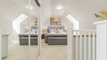 5 bedrooms, iron/ironing board, travel crib, WiFi