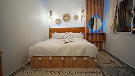 Basic Double or Twin Room, Balcony, Ocean View | Free WiFi