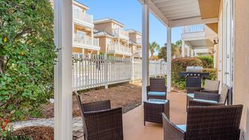 Townhome, Multiple Beds, Patio, Garden View (Palm Breeze Retreat) | Terrace/patio