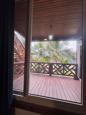 Terrace/patio - Oasis Paradise Hotel (Tela)