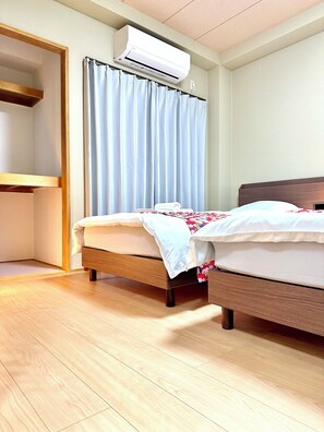 1 bedroom, WiFi, bed sheets