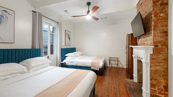 2 bedrooms, iron/ironing board, travel crib, free WiFi