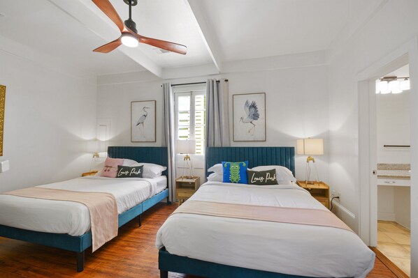 2 chambres, fer et planche à repasser, lit parapluie, Wi-Fi gratuit