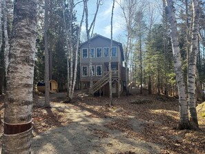 Exterior - Lakefront cabin with endless sunsets in Stratton. Sauna coming May 2026! (STRATTON)