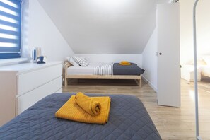 2 chambres, Wi-Fi, draps fournis