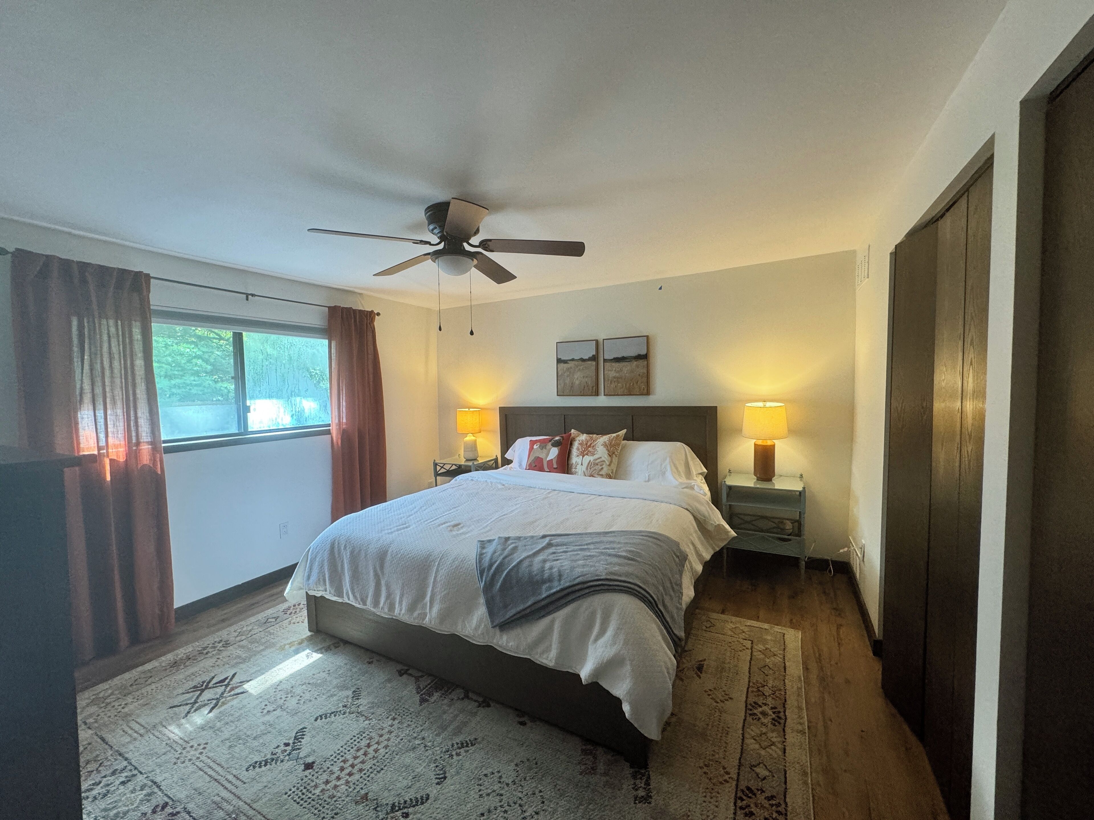 2 Schlafzimmer, Bügeleisen/Bügelbrett, kostenloses WLAN, Bettwäsche