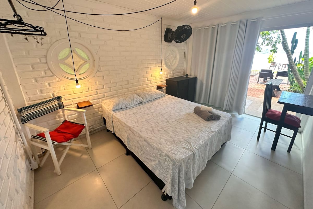 Basic Double Room, Shared Bathroom, Lagoon View (002) | 1 bedroom, free WiFi, bed sheets