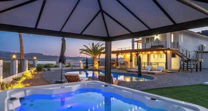 Iconic Views w/Pickleball & Gameroom | Pool & Spa