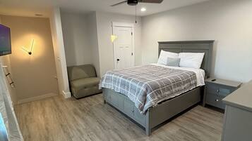 2 chambres, lit parapluie, Wi-Fi gratuit, draps fournis