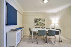Classic Penthouse, 4 Bedrooms, City View, Tower | In-room dining -  Penthouse in Evaristo Morales Sleeps 14 (Santo Domingo)