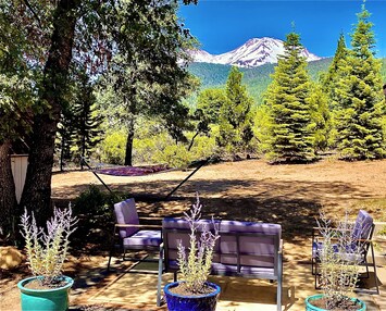 Dedicated outdoor seating/dining…views!