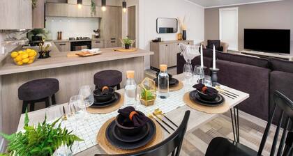 Premium modern and contemporary luxury lodge perfect for a relaxing escape.