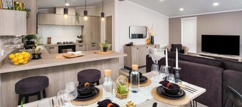 Premium modern and contemporary luxury lodge perfect for a relaxing escape.
