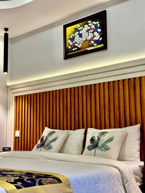 Articles gratuits dans le mini-bar, décoration personnalisée