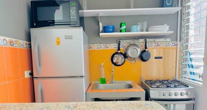 Spacious 3-bedroom apartment with WiFi, AC in brilliant San Salvador.
