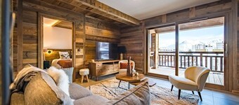 7-person flat with jacuzzi in a new residence on the snow front