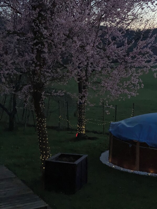 Overnattingsstedets uteområder