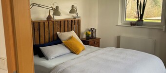 Cozy and comfortable vacation apartment with a view of the garden 