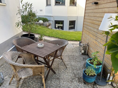 Cozy and comfortable vacation apartment with a view of the garden 