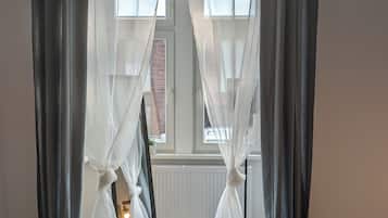 2 bedrooms, iron/ironing board, travel crib, WiFi