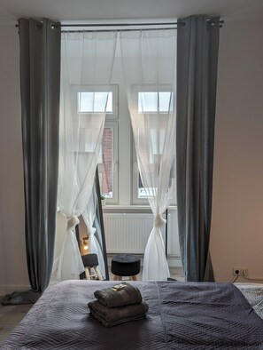 2 chambres, fer et planche Ă repasser, lit parapluie, Wi-Fi