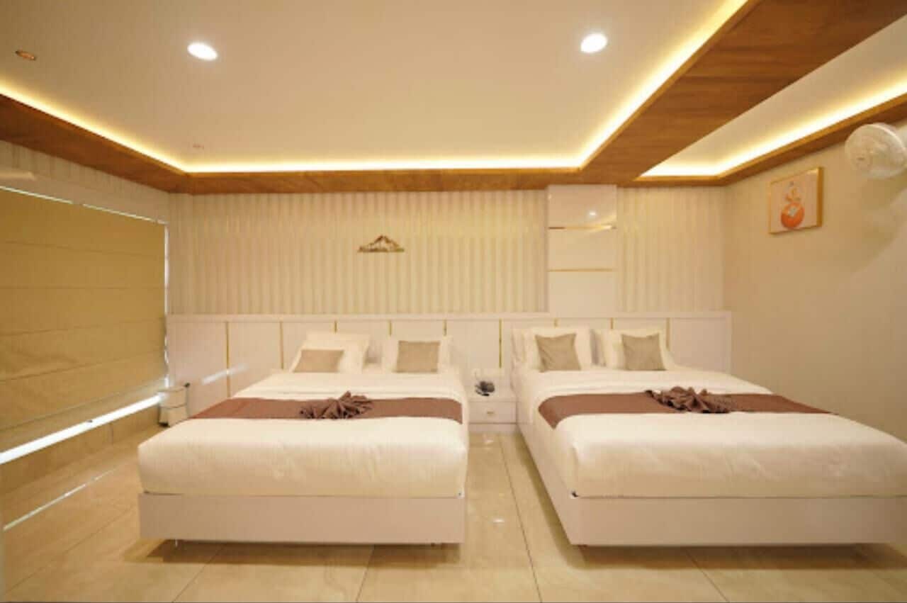 Een strijkplank/strijkijzer, gratis wifi