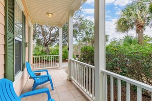 Entrada de la propiedad