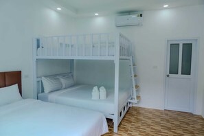 Basic Villa, 4 Bedrooms, Private Pool, Pool View | 4 bedrooms, free WiFi, bed sheets - Rungmod 99 Villa (Khanom)