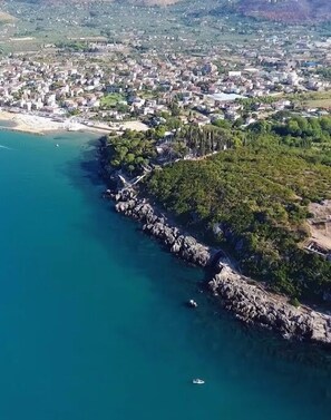 منظر من الجو على ارتفاع عالٍ