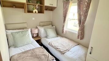 Kabin | 3 kamar tidur, setrika/meja setrika, Wi-Fi gratis, dan seprai linen