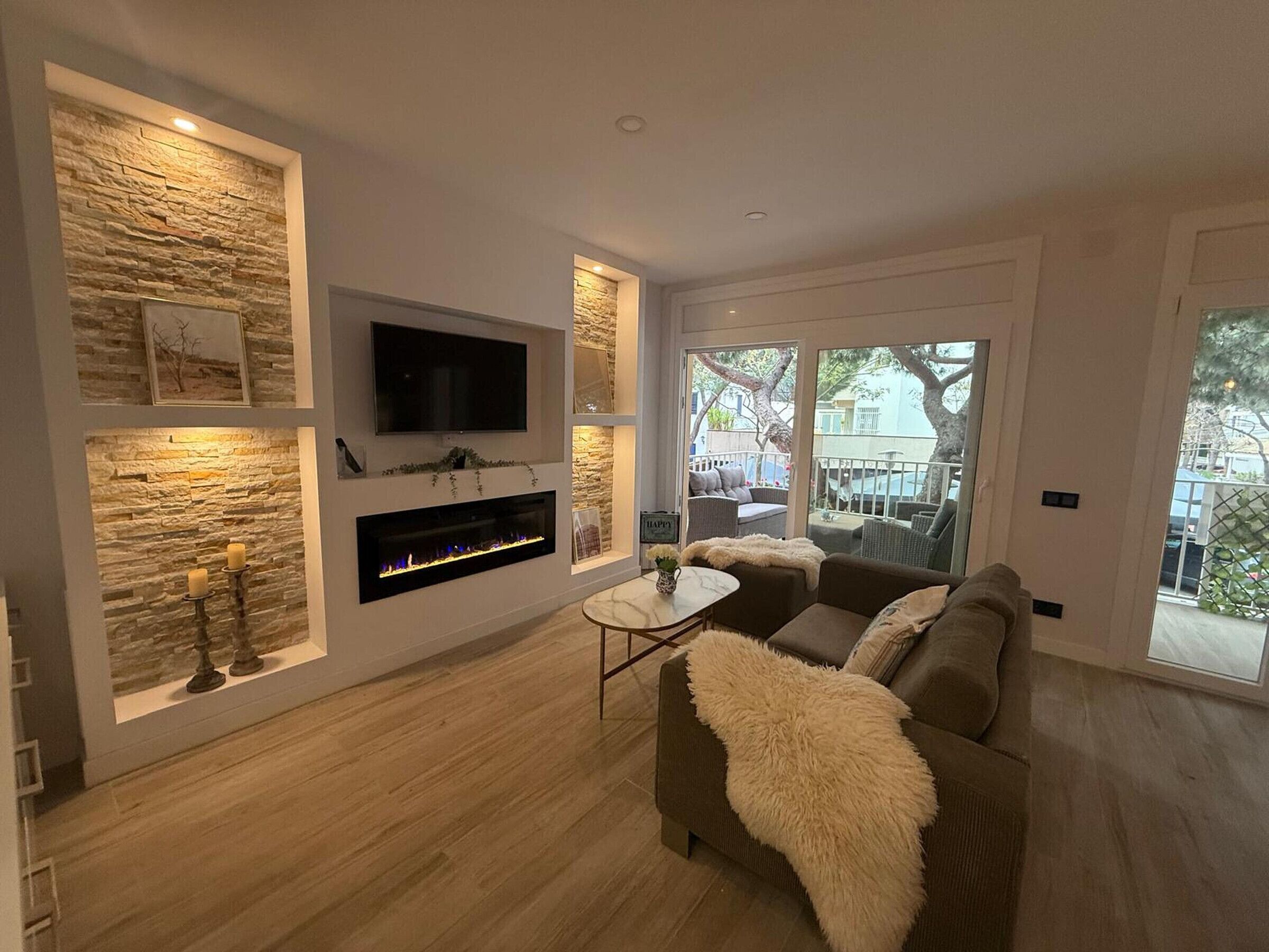 Área de sala de estar